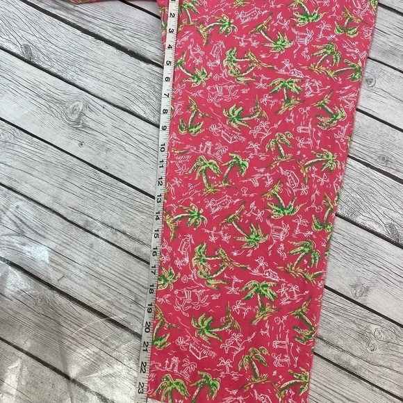NWT Vintage Lilly Pulitzer Palm Tree Capris - Picture 6 of 9